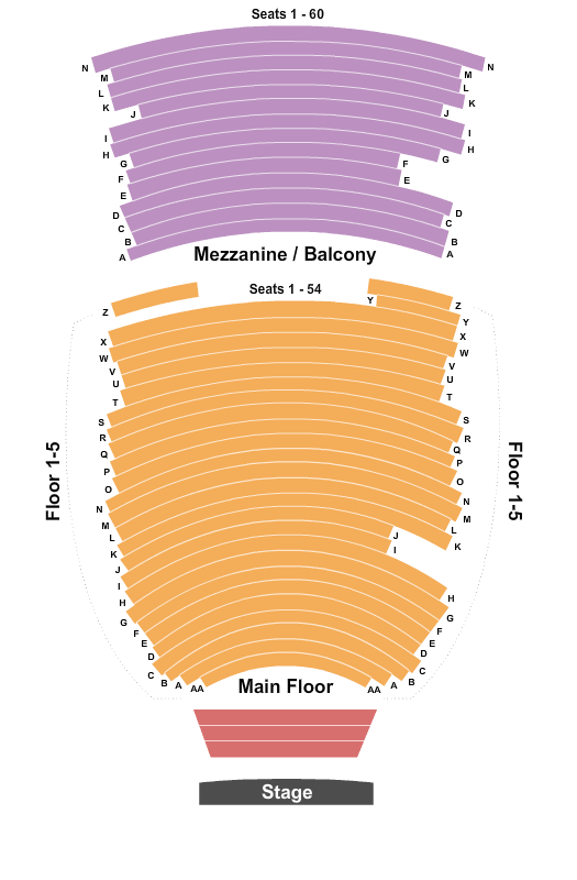 Morrison Center For The Performing Arts Sound Of Music Seating Chart
